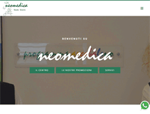 Tablet Screenshot of neomedica.it